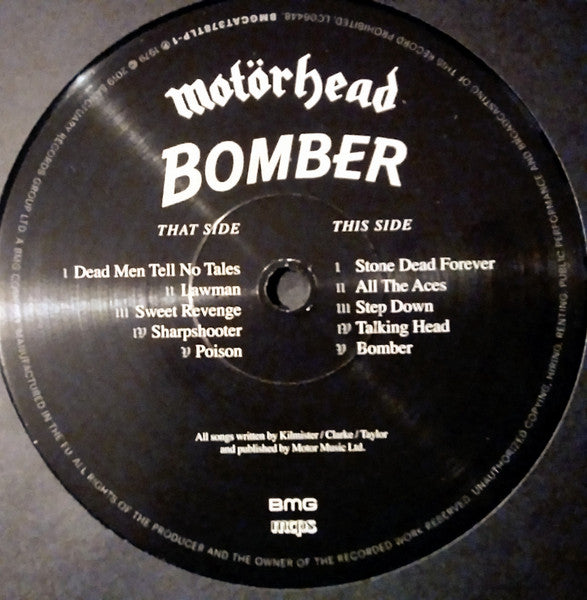 Motörhead – Bomber LP vinyl record, image 6 of 10