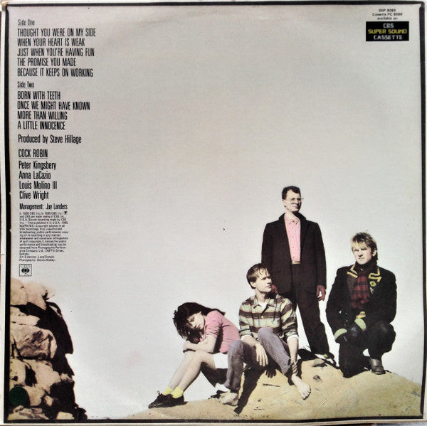 Cock Robin – Cock Robin LP vinyl record, image 2 of 10