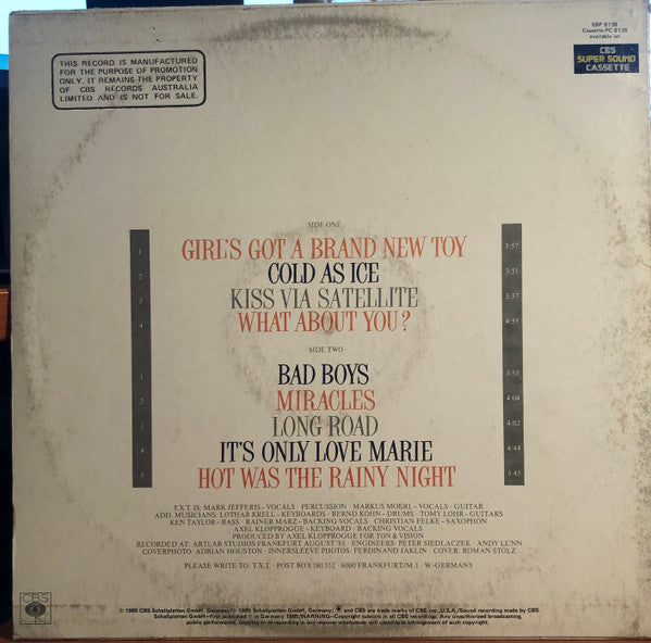 T.X.T. – What About You? LP vinyl record, image 2 of 7