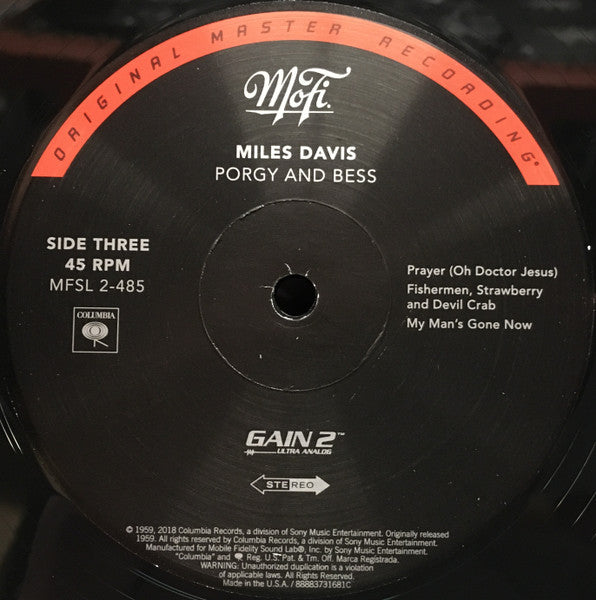 Miles Davis – Porgy And Bess (2xLP) LP vinyl record, image 6 of 7