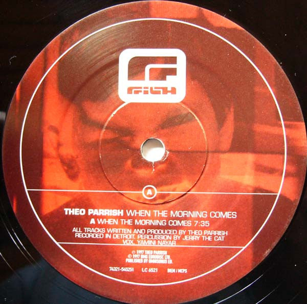 Theo Parrish – When The Morning Comes 12" vinyl record, image 3 of 4