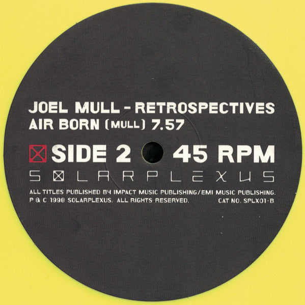 Joel Mull – Retrospectives 12" vinyl record, image 3 of 3