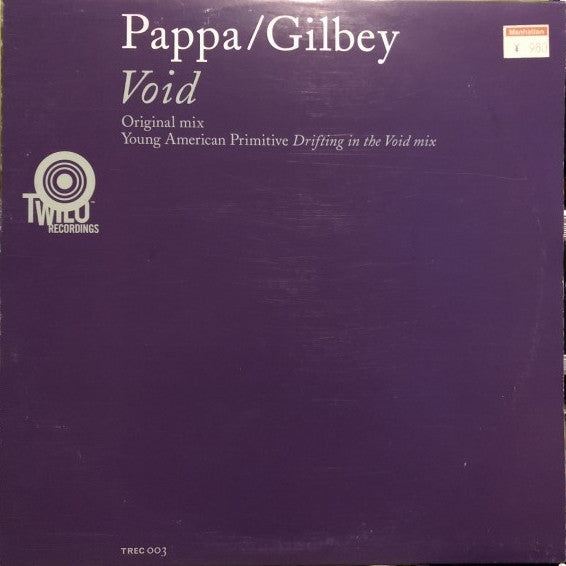 Pappa & Gilbey – Void 12" vinyl record, image 1 of 3