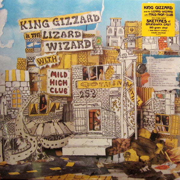 King Gizzard And The Lizard Wizard, Mild High Club – Sketches Of Brunswick East LP vinyl record, image 2 of 9