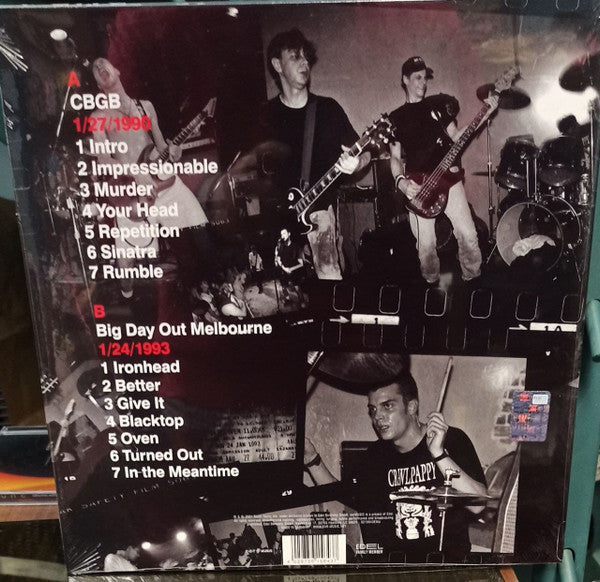 Helmet – Live And Rare LP vinyl record, image 3 of 3