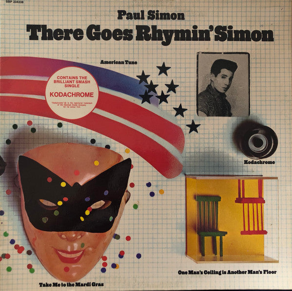 Paul Simon – There Goes Rhymin' Simon LP vinyl record, image 1 of 6