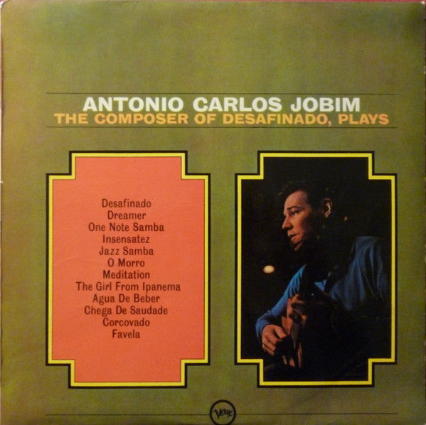 Antonio Carlos Jobim – The Composer Of Desafinado, Plays LP vinyl record, image 1 of 4