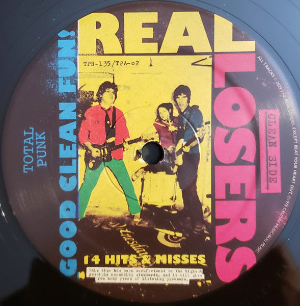 The Real Losers – Good Clean Fun! LP vinyl record, image 3 of 4