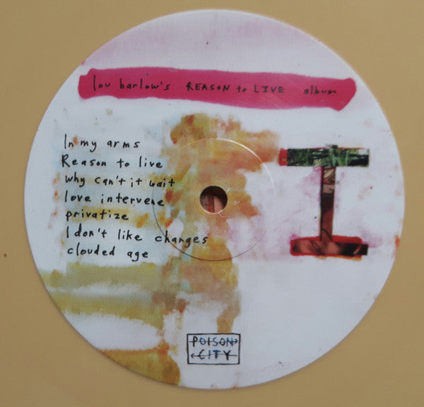 Lou Barlow – Reason To Live LP vinyl record, image 5 of 6