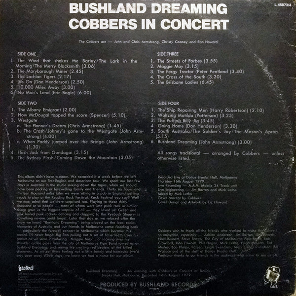 Cobbers – Bushland Dreaming (2xLP) LP vinyl record, image 4 of 8