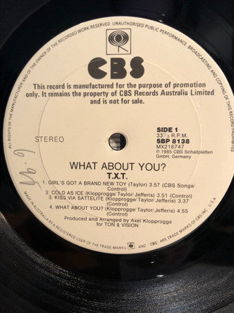 T.X.T. – What About You? LP vinyl record, image 6 of 7