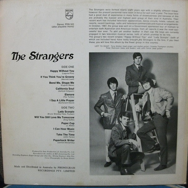 The Strangers – The Strangers LP vinyl record, image 2 of 4