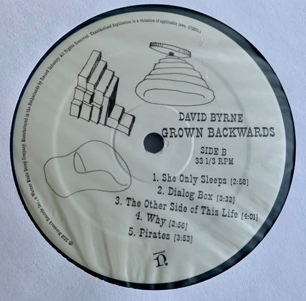 David Byrne – Grown Backwards (2xLP) LP vinyl record, image 4 of 10