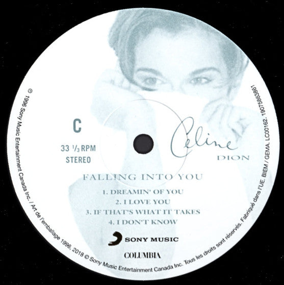Céline Dion – Falling Into You (2xLP) LP vinyl record, image 9 of 10