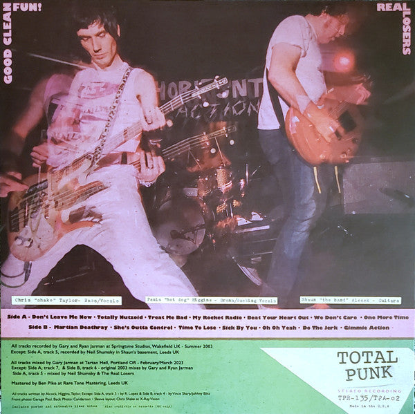 The Real Losers – Good Clean Fun! LP vinyl record, image 2 of 4