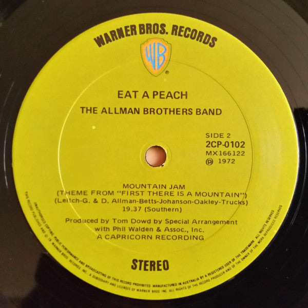 The Allman Brothers Band – Eat A Peach (2xLP) LP vinyl record, image 5 of 7