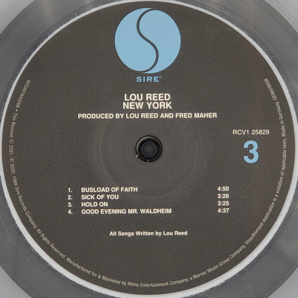 Lou Reed – New York (2xLP) LP vinyl record, image 7 of 10