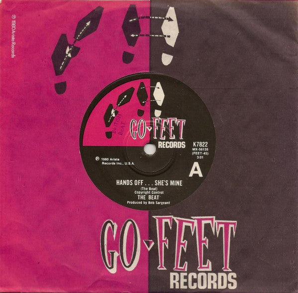 The Beat – Hands Off ... She's Mine 7" vinyl record, image 3 of 4