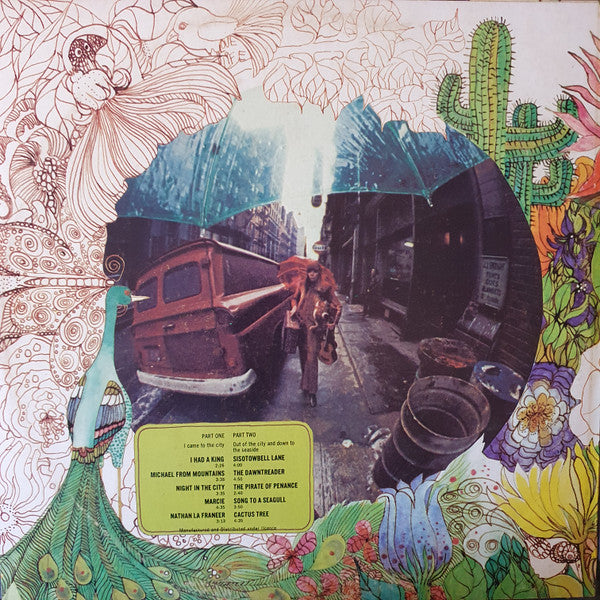 Joni Mitchell – Song To A Seagull LP vinyl record, image 2 of 4
