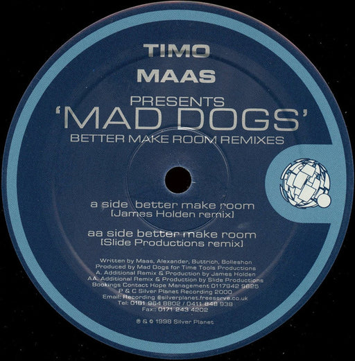 Timo Maas, Mad Dogs – Better Make Room Remixes