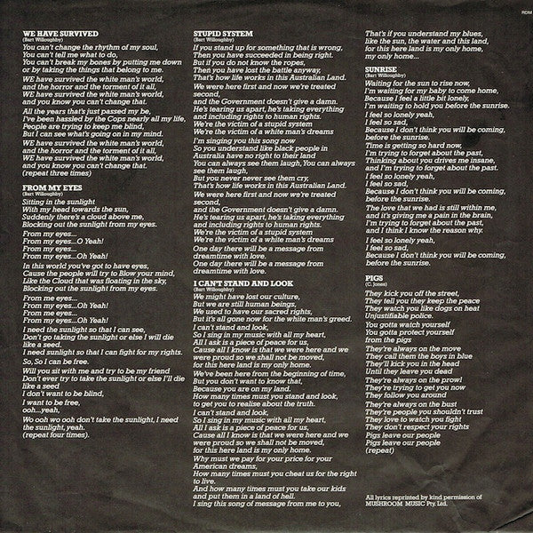 No Fixed Address – From My Eyes 12" vinyl record, image 5 of 6