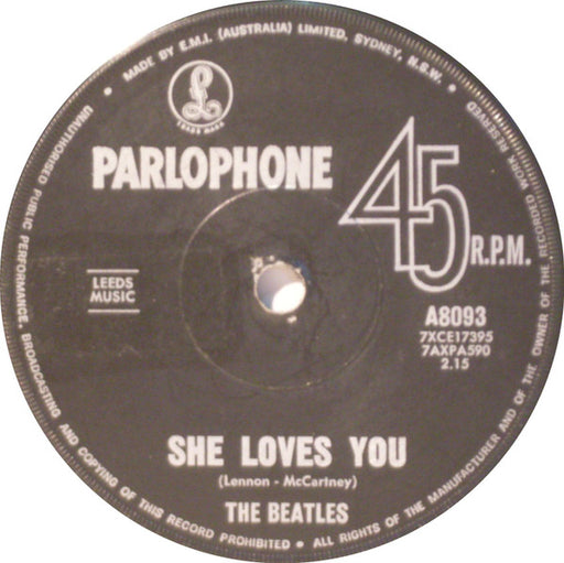 The Beatles – She Loves You 7" vinyl record