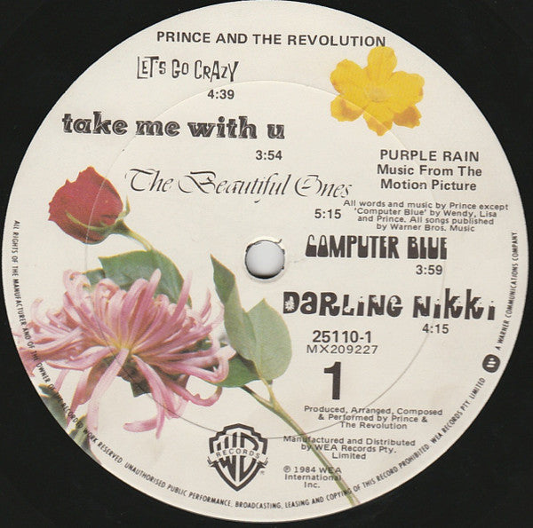Prince And The Revolution – Purple Rain LP vinyl record, image 5 of 7