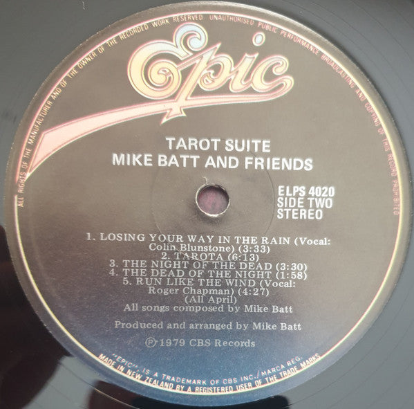 Mike Batt And Friends – Tarot Suite LP vinyl record, image 5 of 7