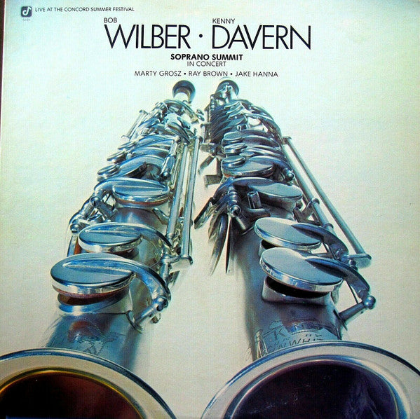Bob Wilber, Kenny Davern, Marty Grosz, Ray Brown, Jake Hanna, Soprano Summit – Soprano Summit In Concert LP vinyl record, image 1 of 5