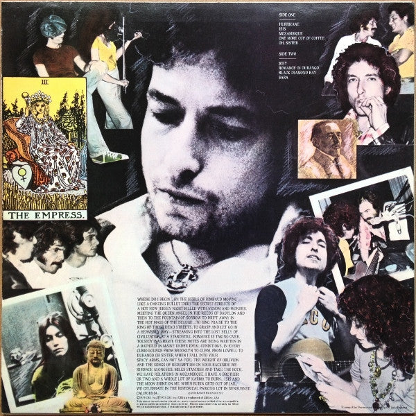 Bob Dylan – Desire LP vinyl record, image 2 of 6