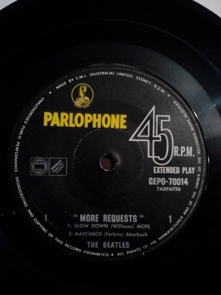 The Beatles – More Requests 7" vinyl record, image 4 of 4