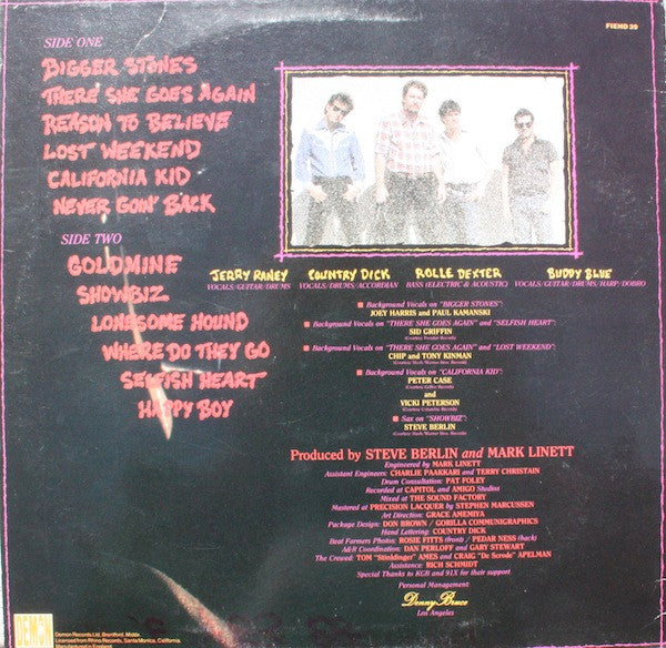 The Beat Farmers – Tales Of The New West LP vinyl record, image 2 of 4