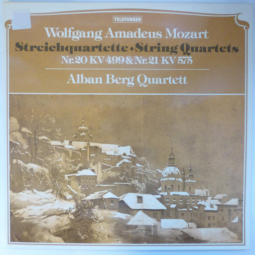 Wolfgang Amadeus Mozart, Alban Berg Quartett – Streichquartette · String Quartets Nr.20 KV 499 & Nr.21 KV 575 LP vinyl record, image 1 of 5