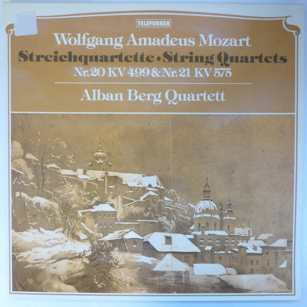 Wolfgang Amadeus Mozart, Alban Berg Quartett – Streichquartette · String Quartets Nr.20 KV 499 & Nr.21 KV 575 LP vinyl record, image 1 of 5