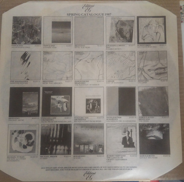 Brian Eno – Discreet Music LP vinyl record, image 5 of 6