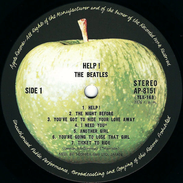 The Beatles – Help! LP vinyl record, image 6 of 10