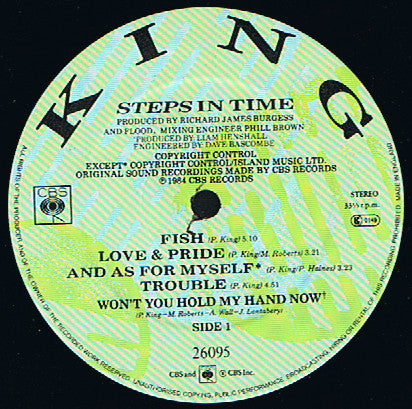King – Steps In Time LP vinyl record, image 3 of 6