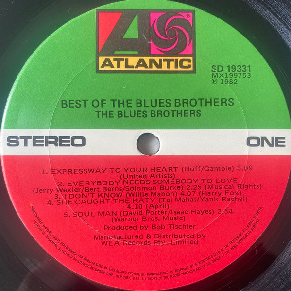 The Blues Brothers – Best Of The Blues Brothers LP vinyl record, image 3 of 4