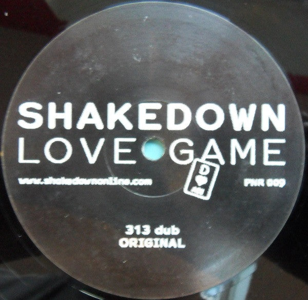 Shakedown – Love Game 12" vinyl record, image 1 of 2