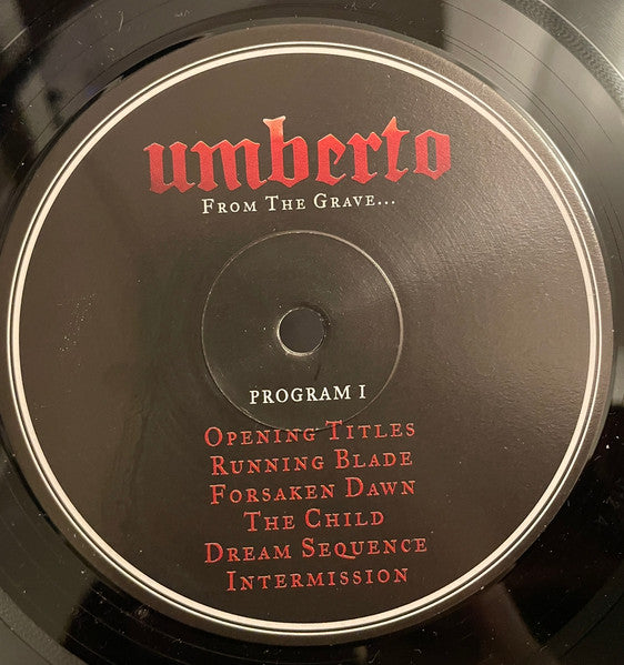 Umberto – From The Grave... LP vinyl record, image 3 of 4