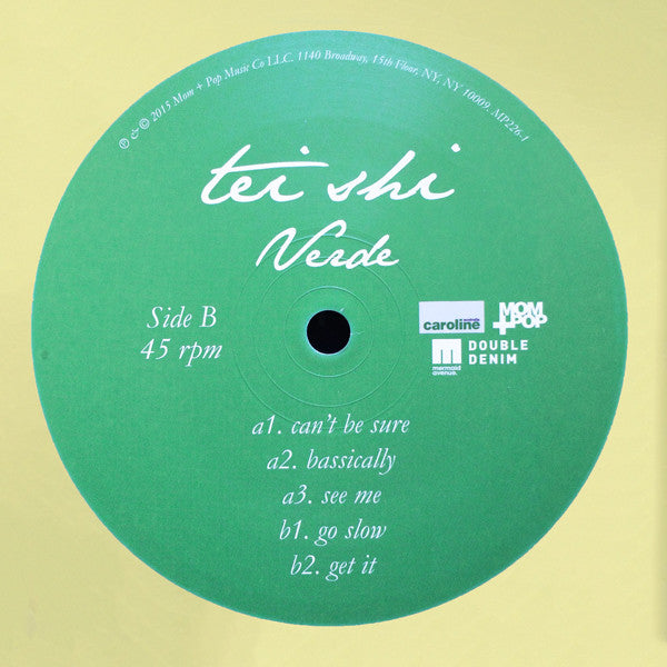 Tei Shi – Verde 12" vinyl record, image 5 of 5