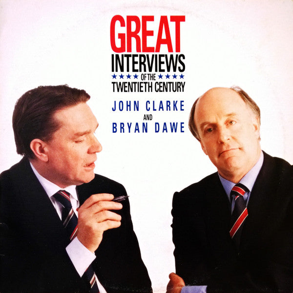 John Clarke, Bryan Dawe – Great Interviews Of The Twentieth Century LP vinyl record, image 1 of 4
