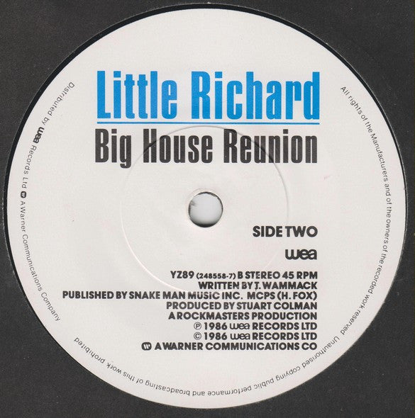 Little Richard – Operator 7" vinyl record, image 4 of 4
