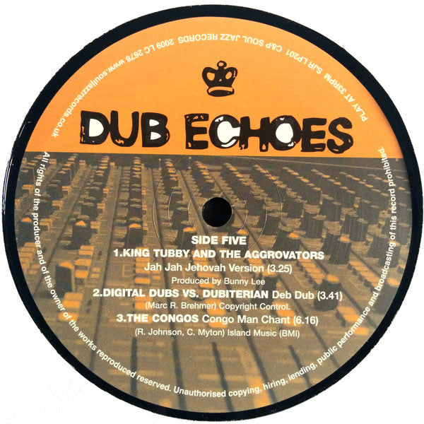 Various – Dub Echoes (3xLP) LP vinyl record, image 7 of 8