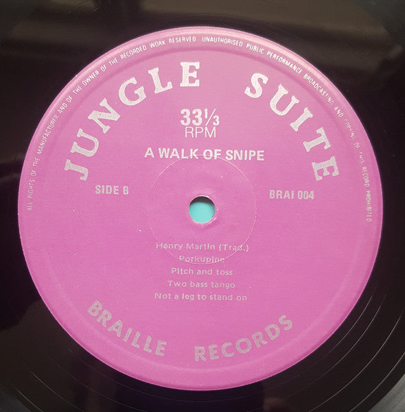 Jungle Suite – A Walk Of Snipe LP vinyl record, image 4 of 4