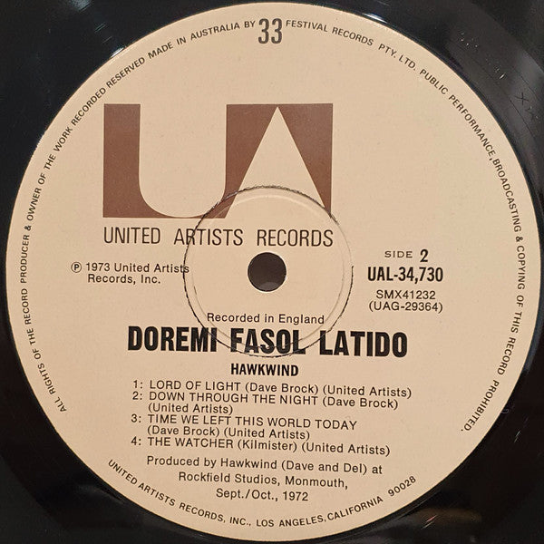 Hawkwind – Doremi Fasol Latido LP vinyl record, image 6 of 6