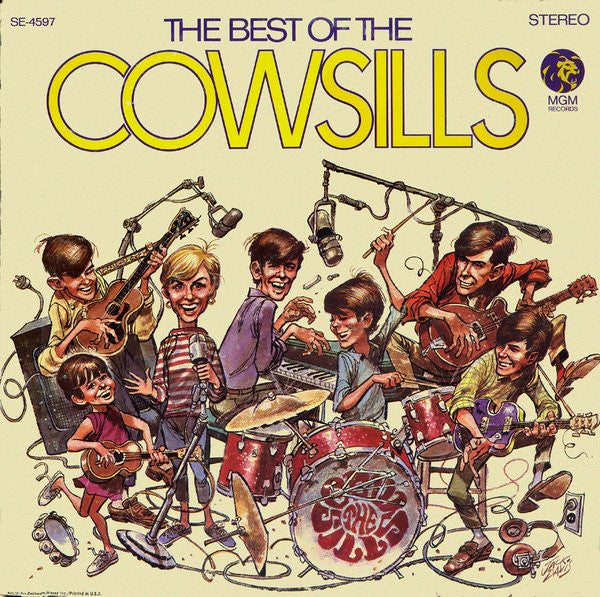 The Cowsills – The Best Of The Cowsills LP vinyl record