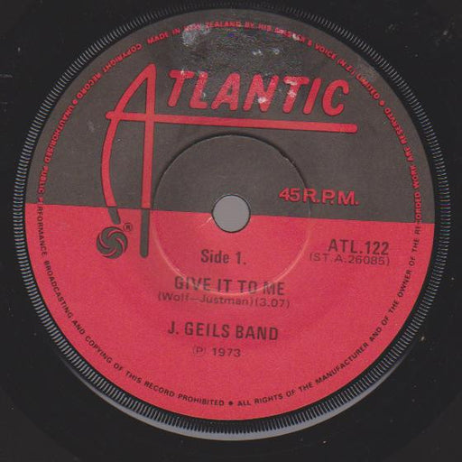 The J. Geils Band – Give It To Me