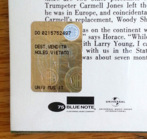 The Horace Silver Quintet – The Cape Verdean Blues LP vinyl record, image 4 of 10