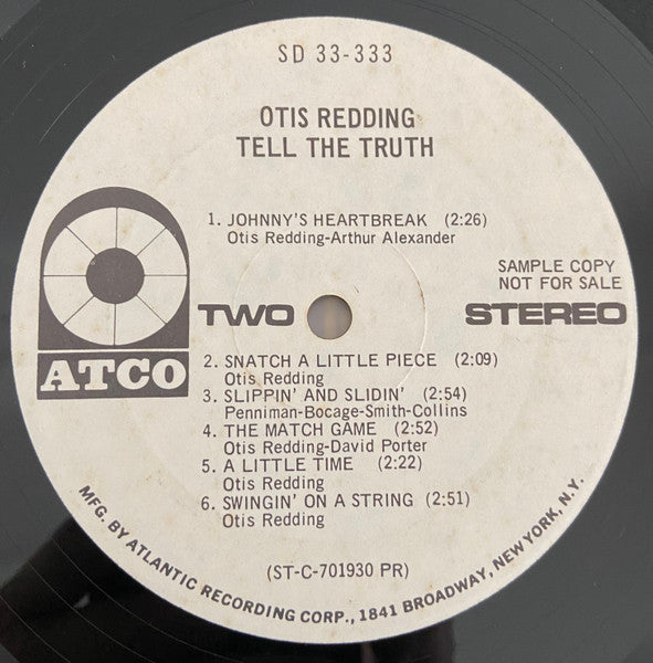 Otis Redding – Tell The Truth LP vinyl record, image 3 of 5